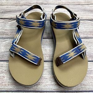 TEVA Womens MIdform Universal  Blue/Tan 1090969-HDKB US Size  8